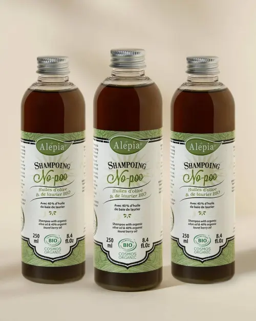 3x Shampoing no-poo 40% Laurier