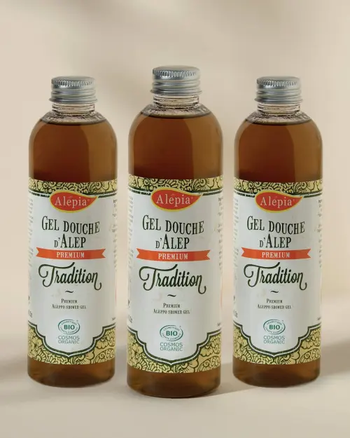 3x Premium Aleppo soap 1% Laurel