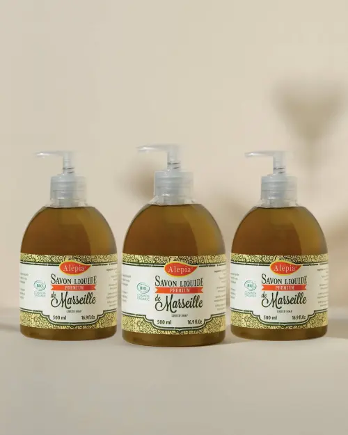 3x Premium liquid Marseille soap
