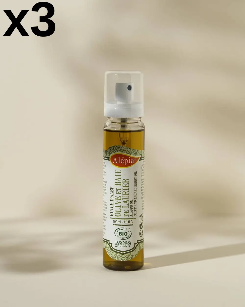 3x Aleppo-olie - 100 mL