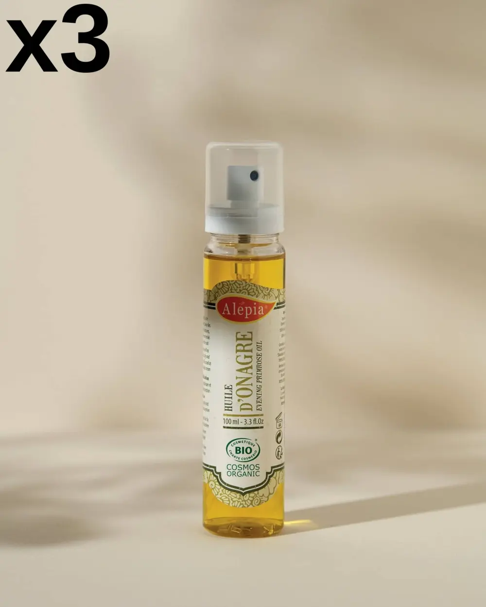 3x Aceites de onagra - 100 mL