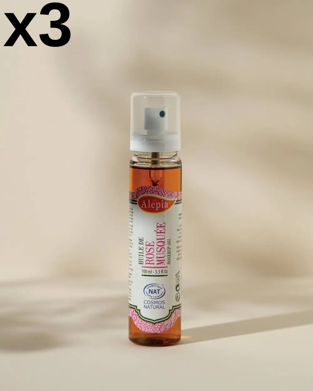 3x Hagebuttenkernöl - 100 mL