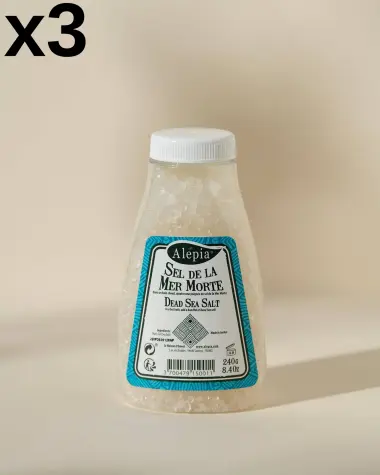 3x Sal del mar Muerto