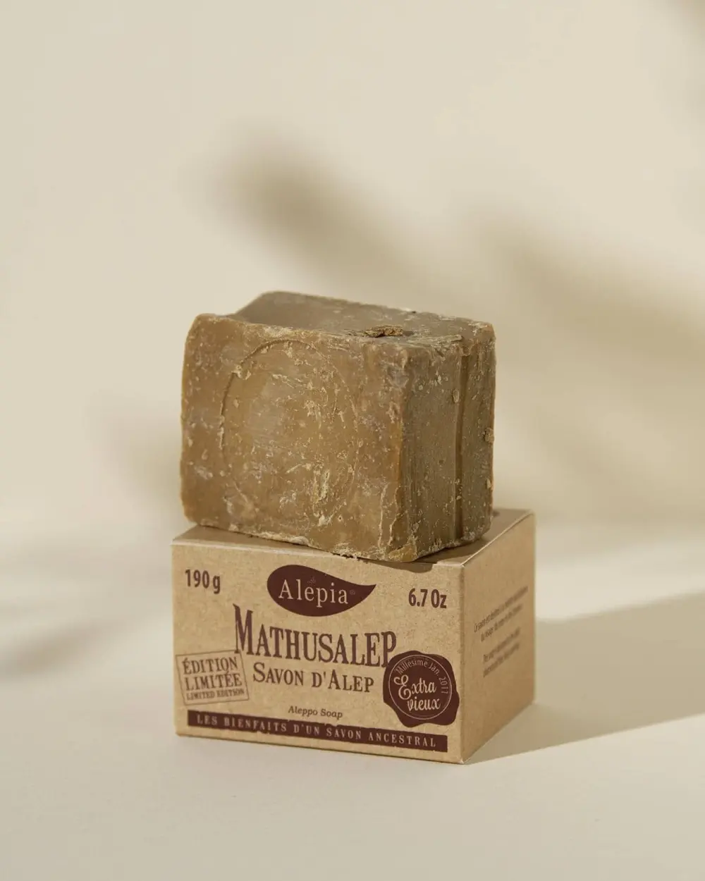 Mathusalep, el jabón de Alepo de añada 2011