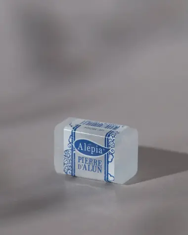 Piedra de Alumbre cristalina