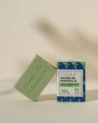 Jabón de Marsella perfumado con verbena - Filmado