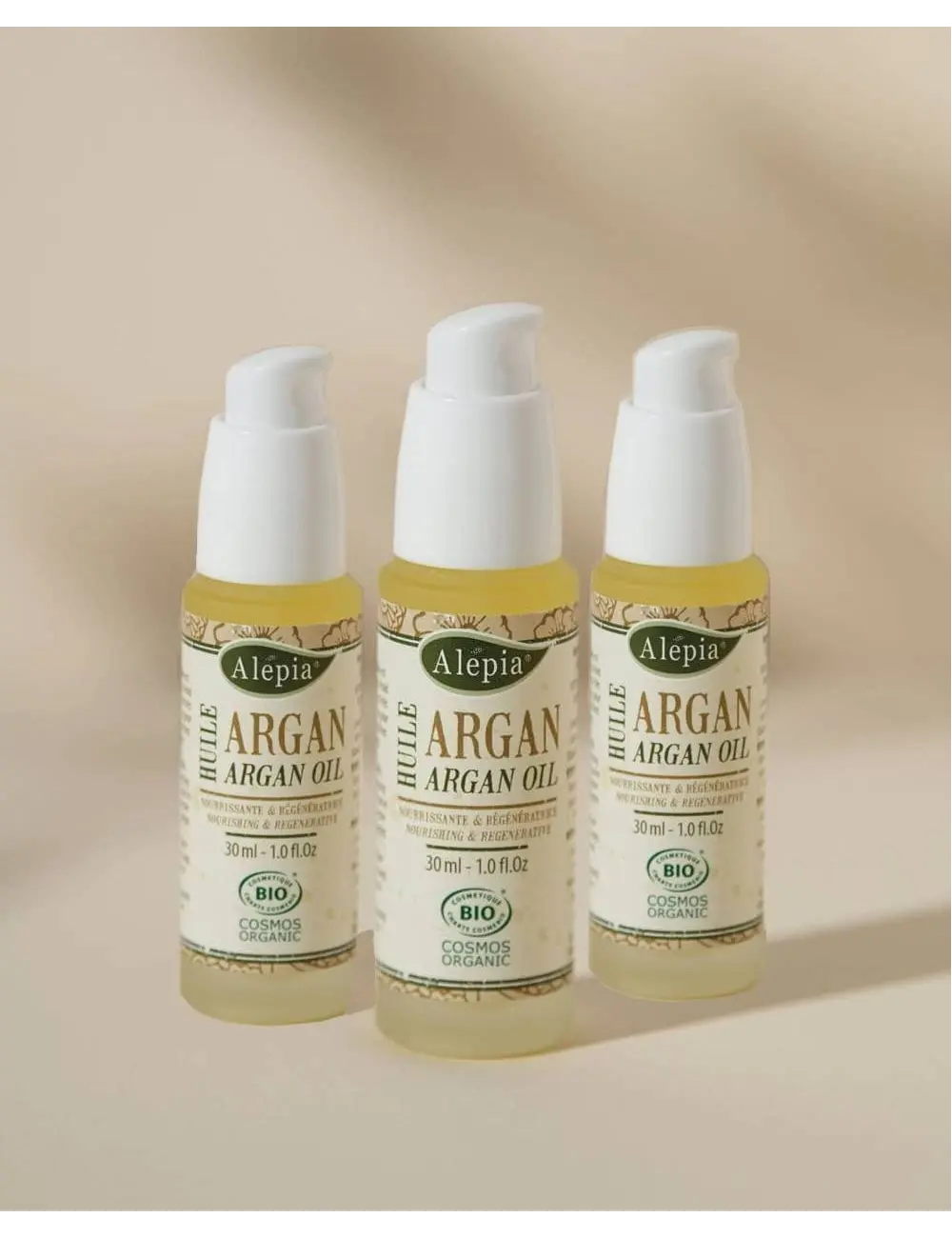 3x Aceite de Argán Bio - 30 ml