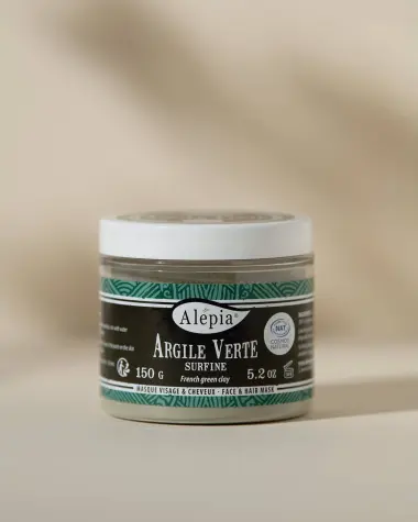 Argilla verde surfine speciale viso