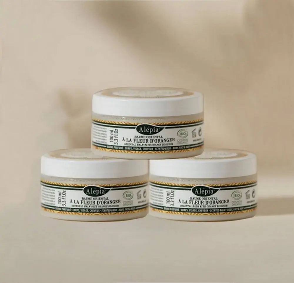 3x Orientalischer Balsam mit Orangenblüte