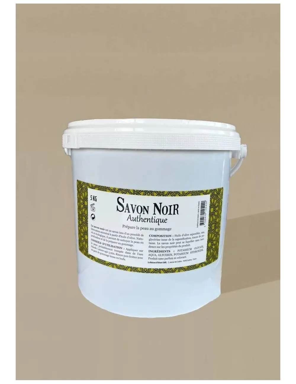 Sapone nero Autentico - Secchio 5 kg