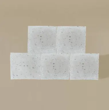 5x Cubo grande di Sapone di Aleppo ai semi di Nigella - Sfuso