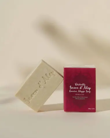 Aleppo-Seife Rose & Oud - foliert
