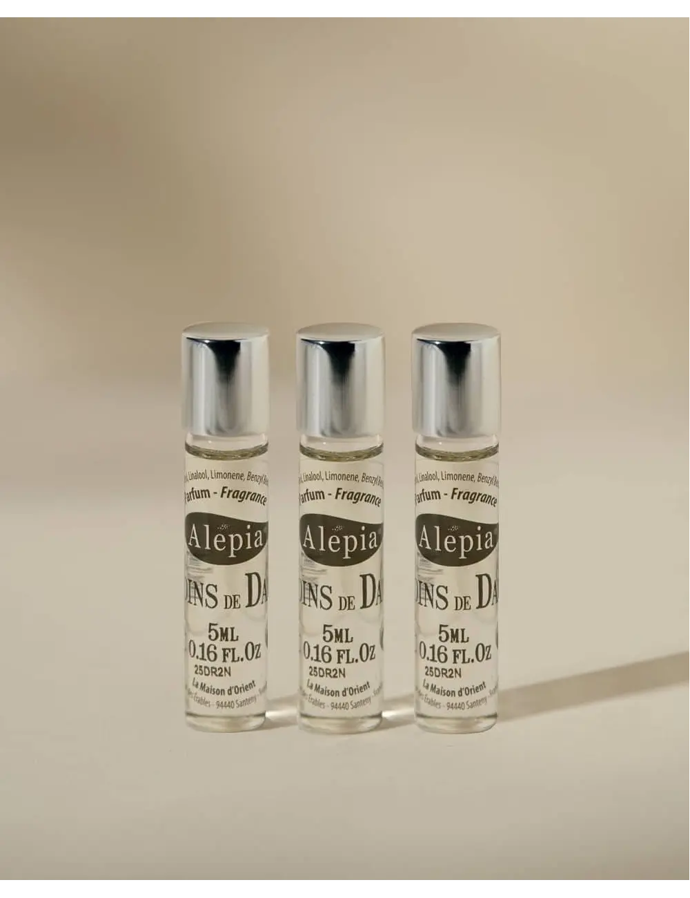 3 Roll-on Les Jardins de Damas Perfume de Oriente