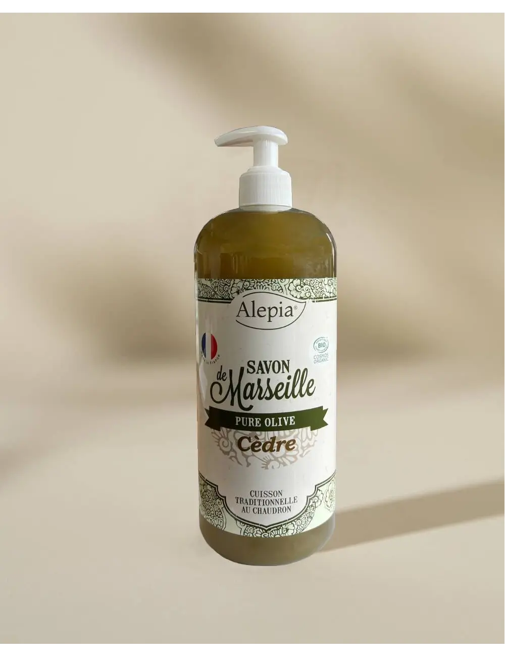 Sapone di Marsiglia liquido Bio Puro Oliva al Cedro - 1 L