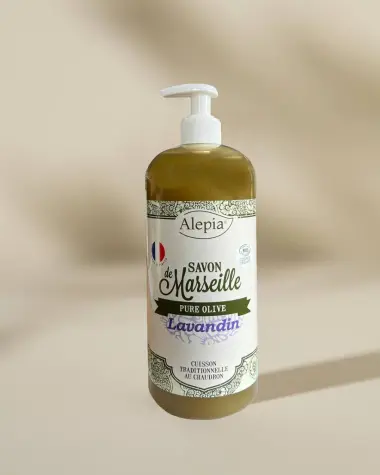 Jabón de Marsella líquido Bio Puro Aceite de Oliva al Lavandin - 1 L