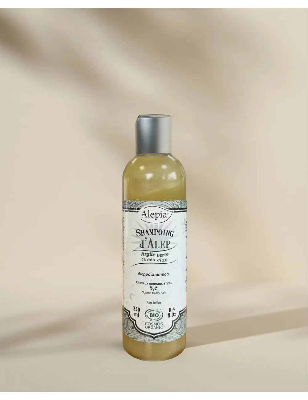 Champú de Alepo Bio con arcilla verde