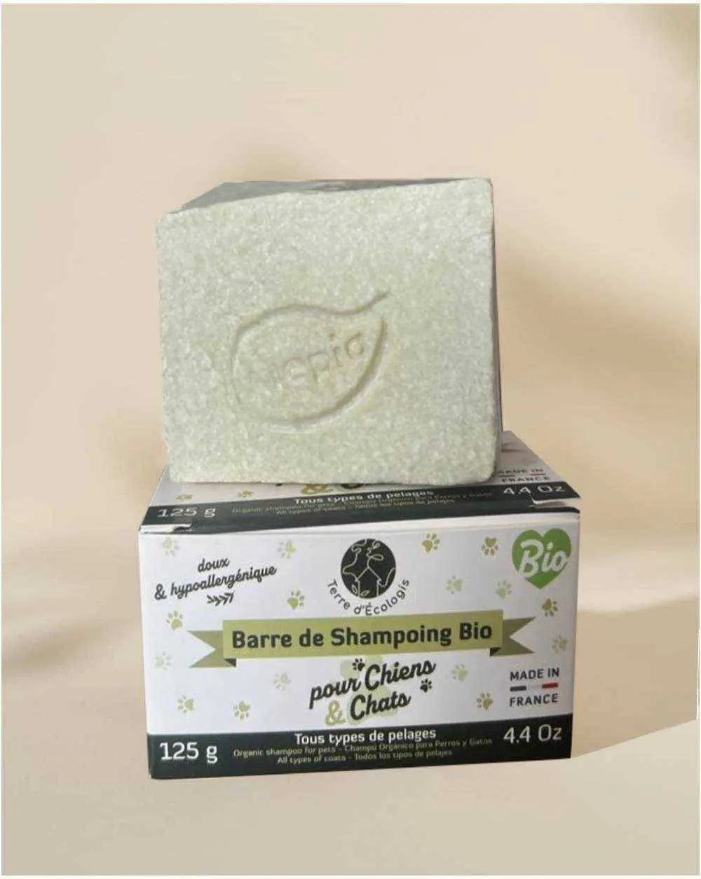 Bio-Shampoo-Riegel für Tiere