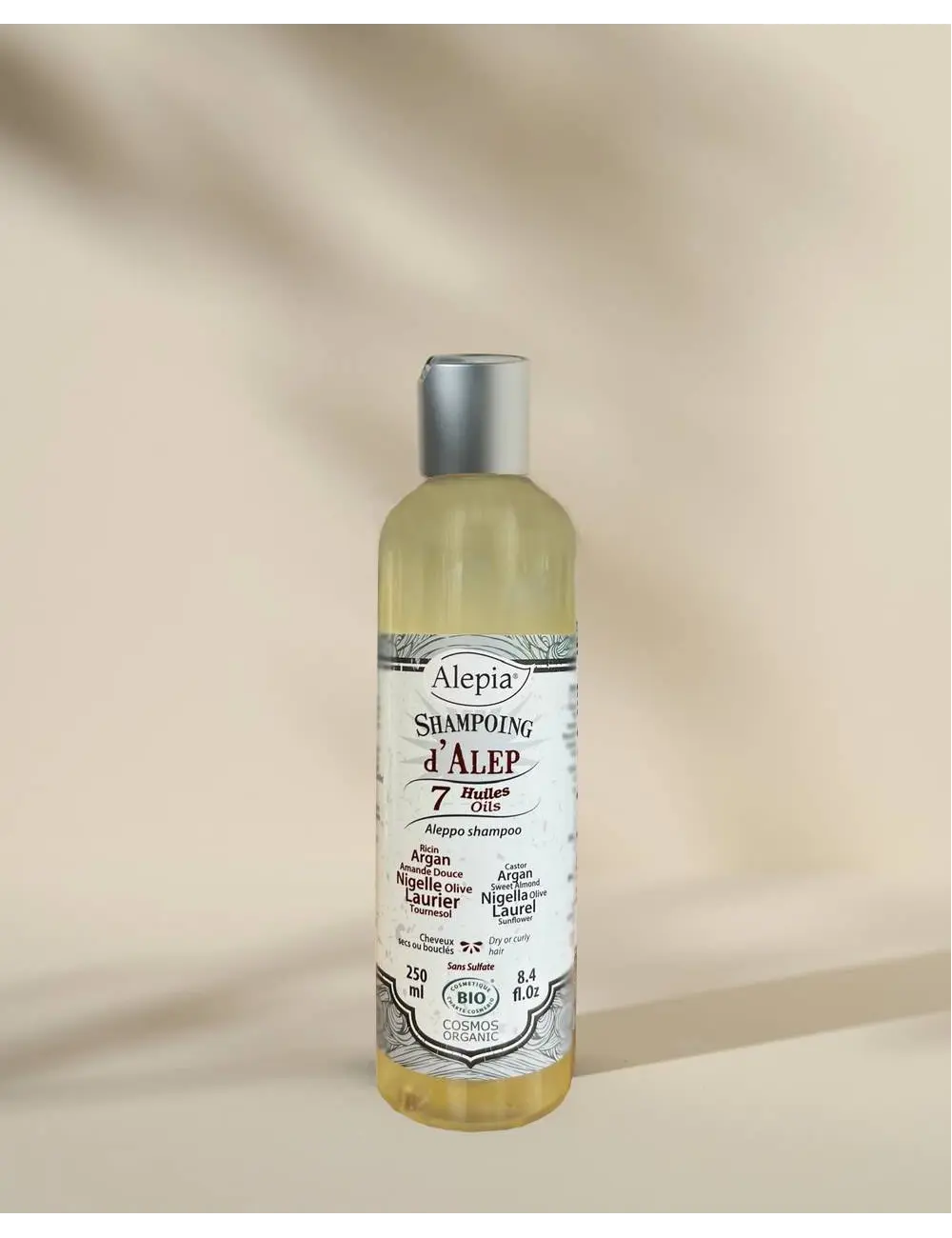 Champú de Alepo Bio con 7 aceites