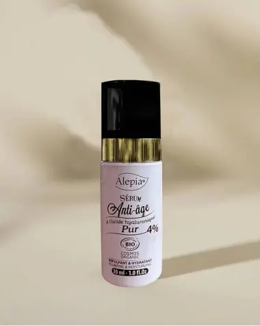 Bio-Anti-Aging-Serum mit 4% reiner Hyaluronsäure