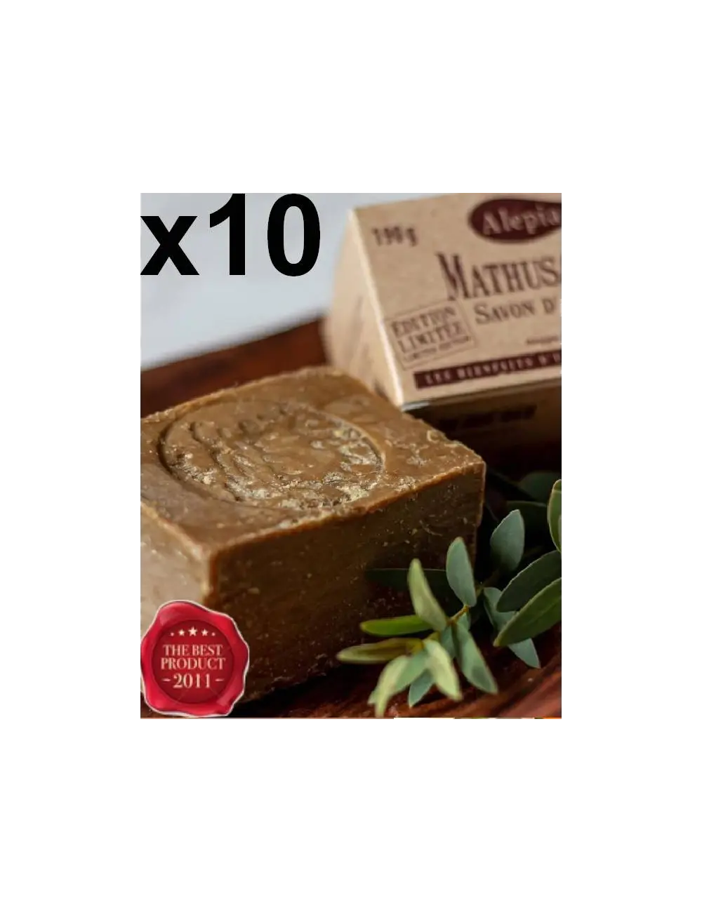 10X Mathusalep, le savon d'Alep millésimé 2011