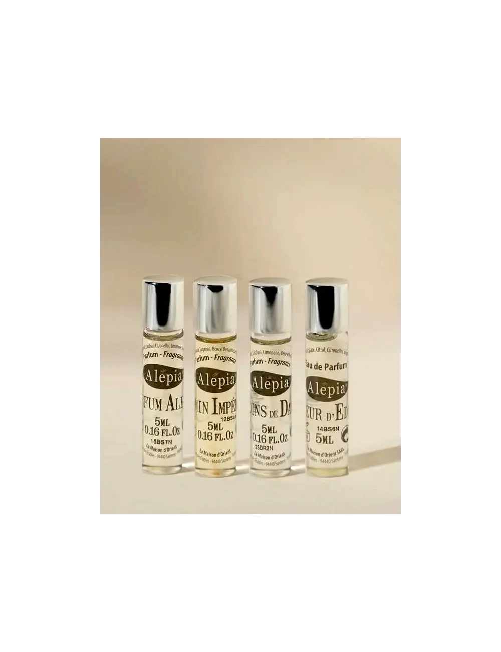 Nuestros 4 perfumes en Roll-on