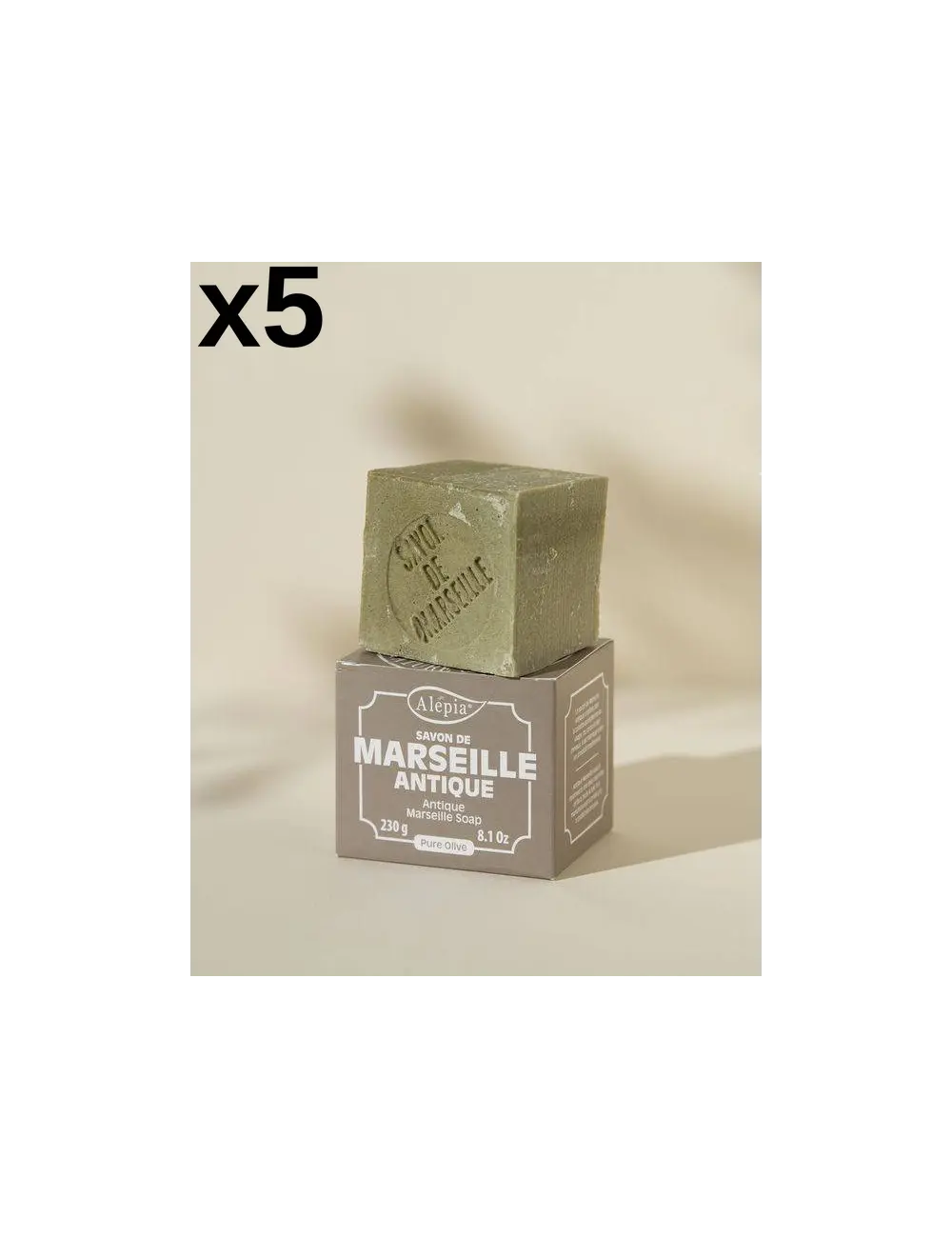 5x Marseiller Seife Antique