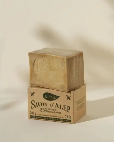 Authentische Aleppo-Seife 25% Lorbeer