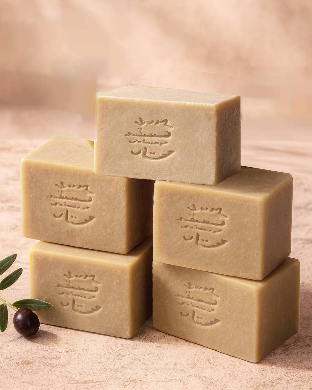 5x Savon Alep Premium à la Boue de la mer Morte - Vrac