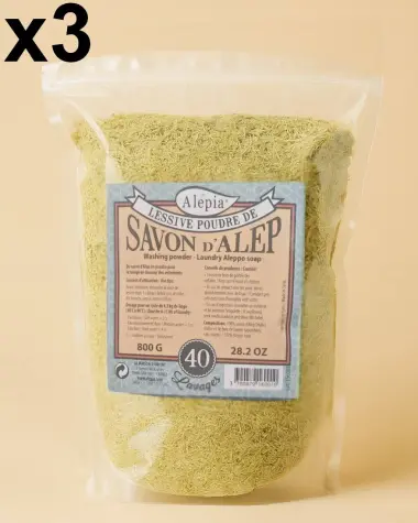 x3 Vermicelles de Savon d'Alep pour la lessive