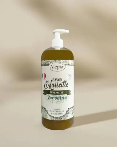 Jabón de Marsella líquido Bio Puro Aceite de Oliva a la Verbena - 1 L