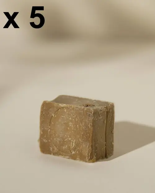 Lot of 5 : Extra old Aleppo soap Mathusalep - Bulk