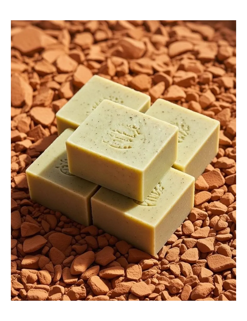 Lot of 5 : Aleppo Premium Soap with Pink Clay - Bulk