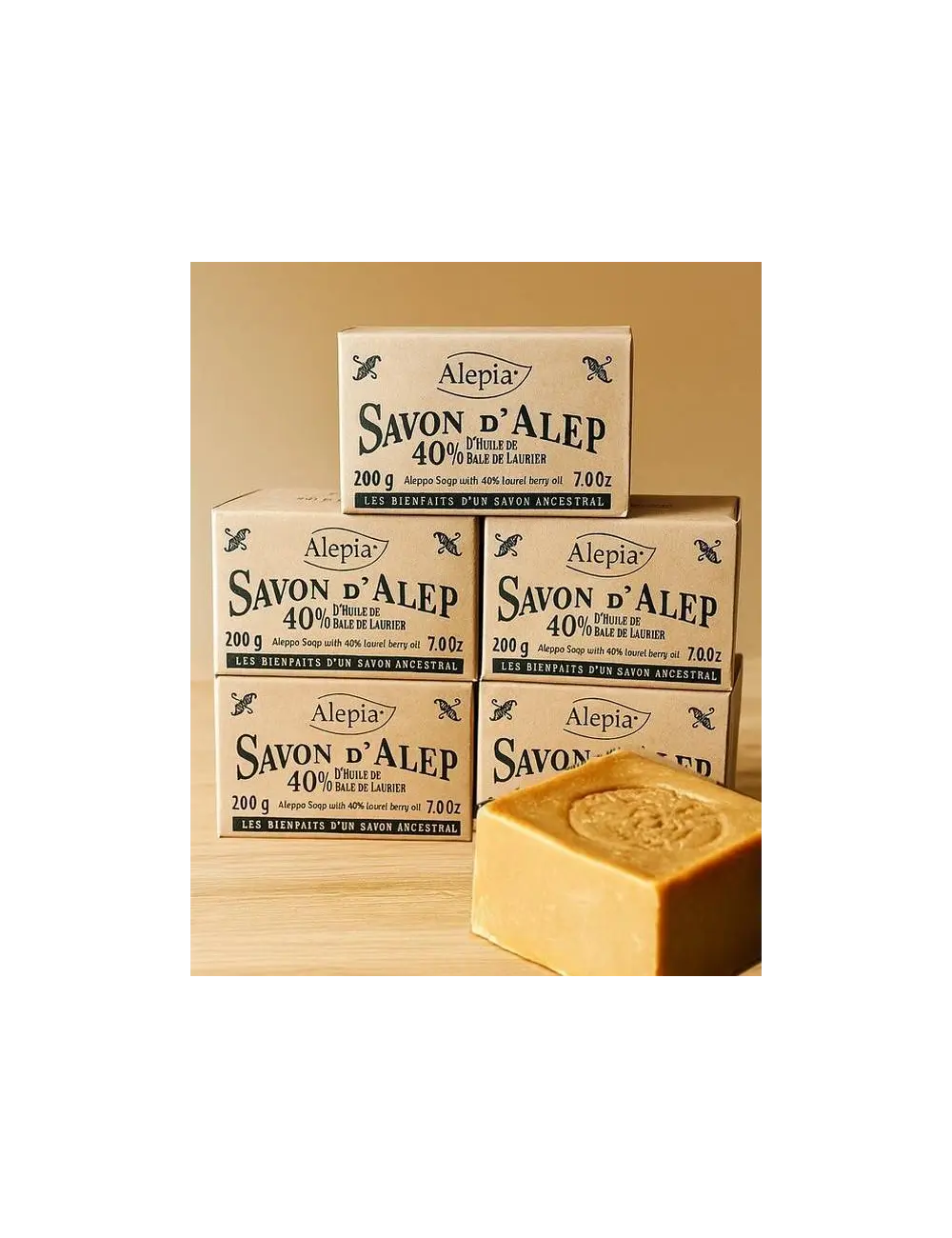 copy of Lot of 5 : Authentic Aleppo Soap 40% Laurel