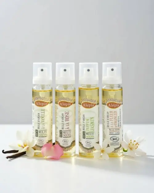Les 4 huiles d'Argan parfumées