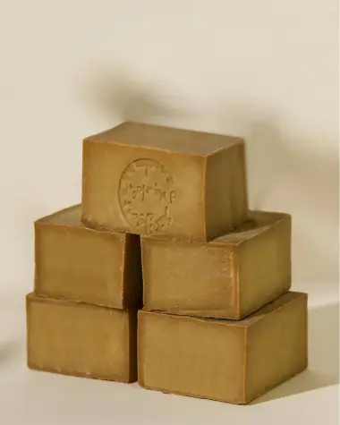 5x Aleppo-Seife Authentique 5% Lorbeer - Bündelware