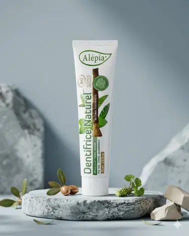 Natural alternative toothpaste with Clay & Siwak