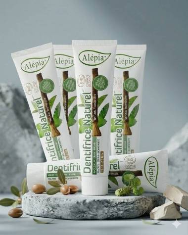 Pack de 5 : Dentifrice Alternatif Bio Alepia