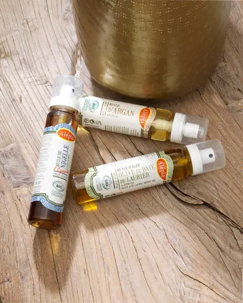 Le Pouvoir des 3 Huiles Bio - Argan, Nigelle, Alep | Alepia