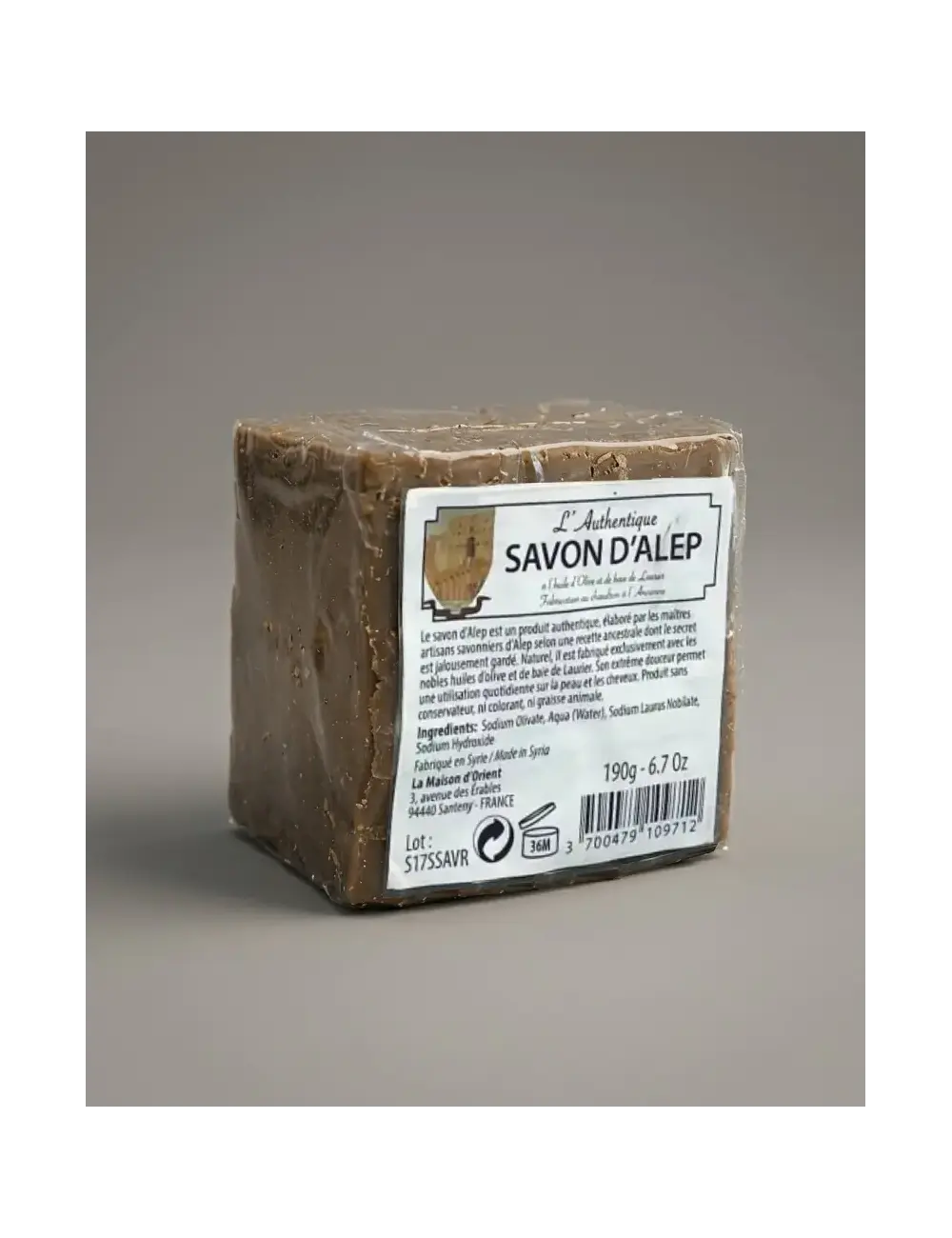 10x Savon d'Alep 1% L'Authentique - Filmé