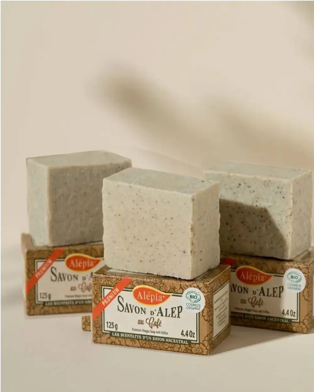 Lot of 3 : Aleppo Soap Premium Coffee