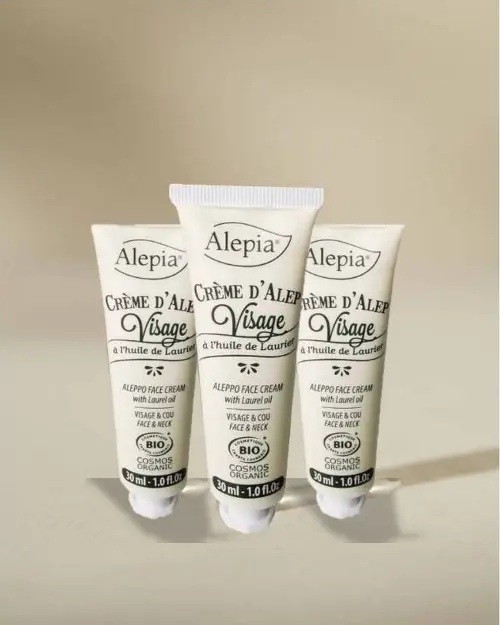 3x Organic Aleppo Cream - Set of 3 x 30 ml | Alepia