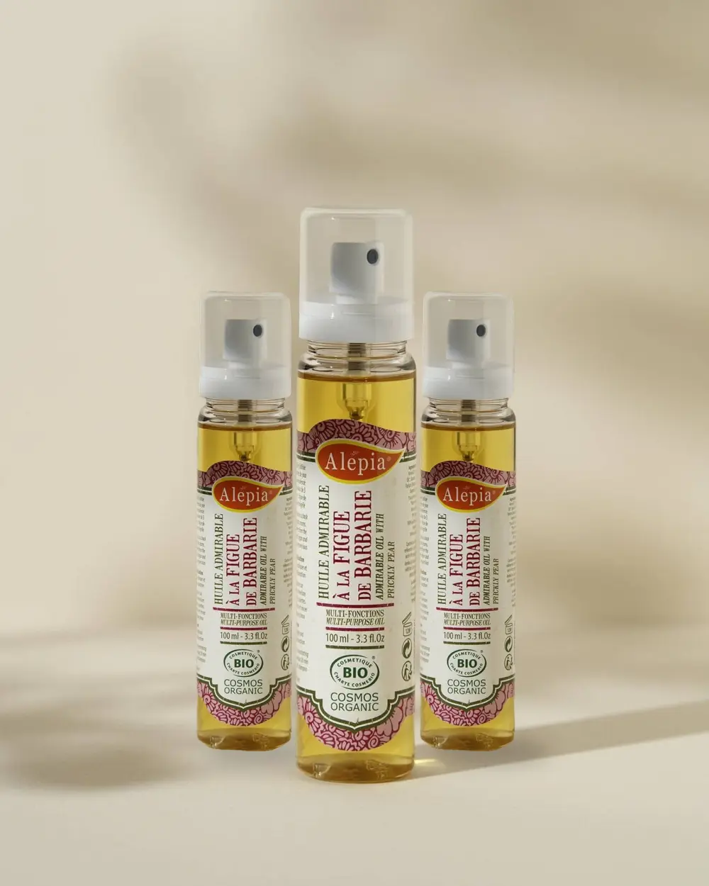 3x Huile Admirable Bio à la Figue de Barbarie - 100 ml