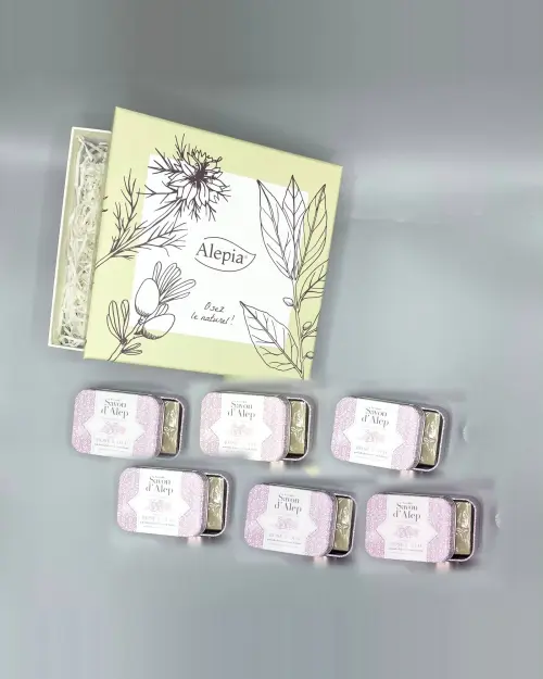 Alep Rose & Oud Metal Collection Set