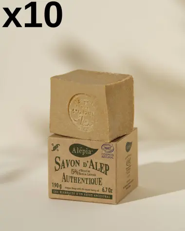 10x Aleppo Soap 5% Laurel – Bulk