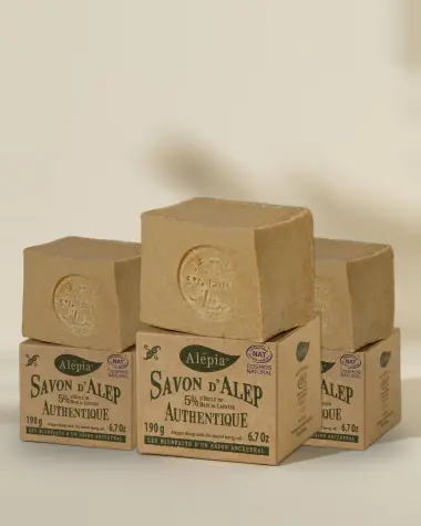 3x Savon d'Alep 5% Kraft FR