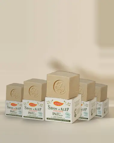 x5 Savon d'Alep Excellence Bio 5%