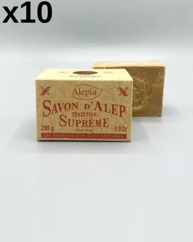 Lot of 10 : Aleppo Soap Tradition Suprême