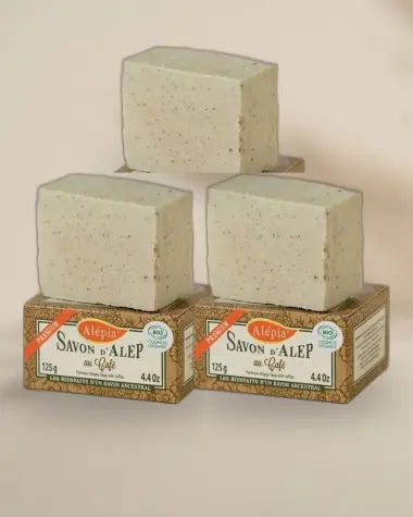 Lot of 3 : Aleppo Soap Premium Coffee