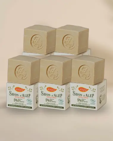 x5 Organic Aleppo Soap Excellence – 5% Laurel Oil