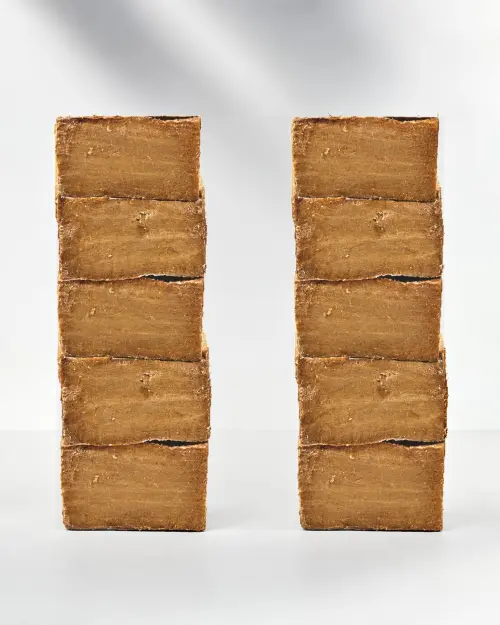 Savon d'Alep 40% Laurier – 10 x 200g – Fabriqué à Alep